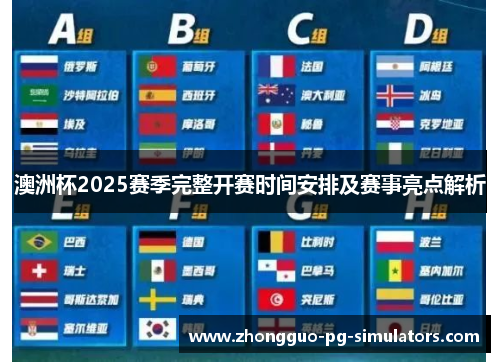 澳洲杯2025赛季完整开赛时间安排及赛事亮点解析 澳洲杯2025赛季完整开赛时间安排及赛事亮点解析
